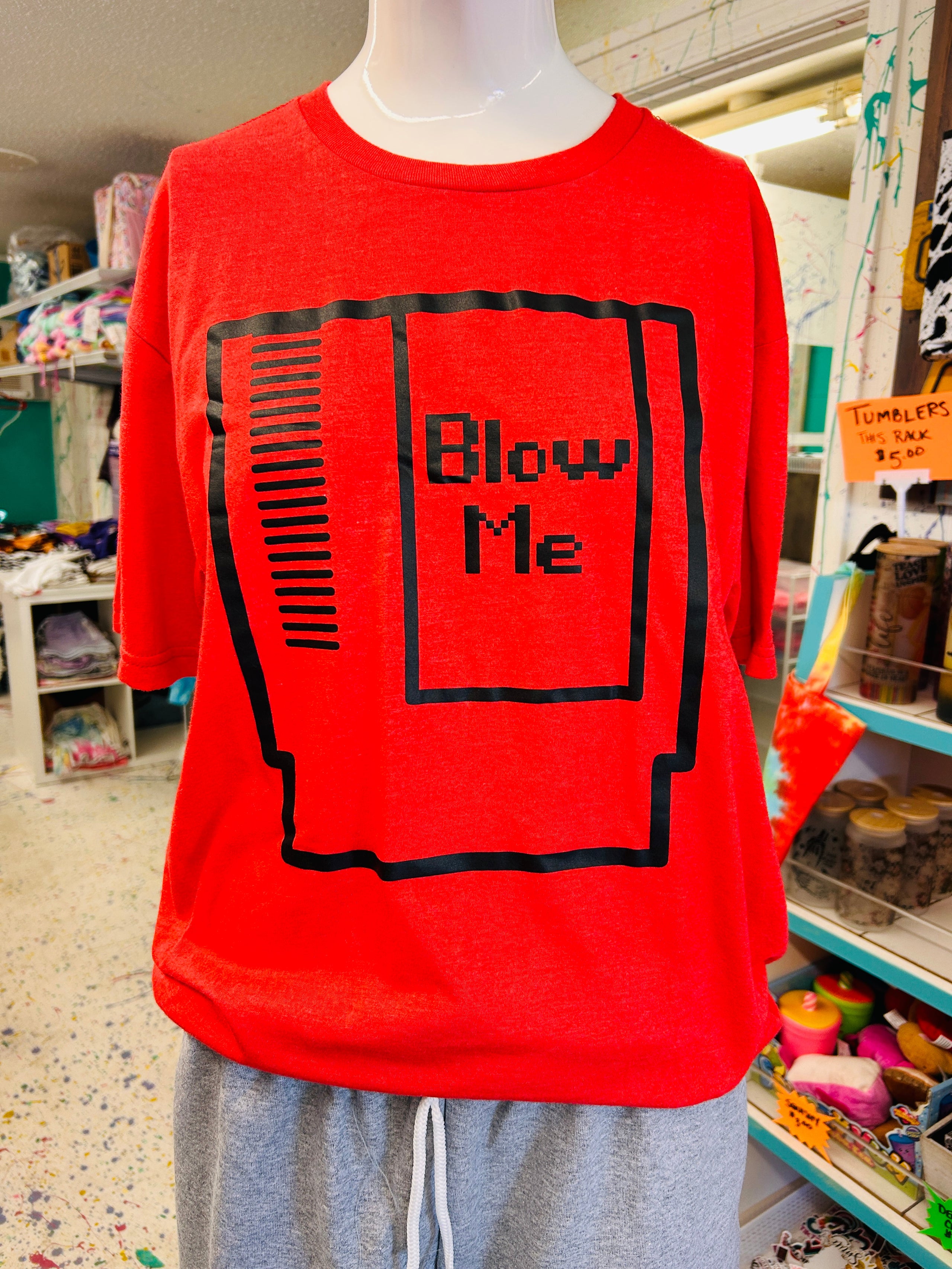 Blow Me Video Game Tee | Dye Us Happy